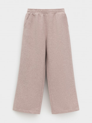 Брюки для девочки, артикул: КР 400842, цвет: кофейный - 2 фото